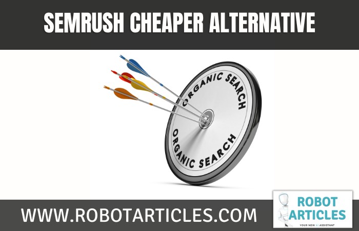 SEMrush Cheaper Alternative: The Power of RobotArticles.com
